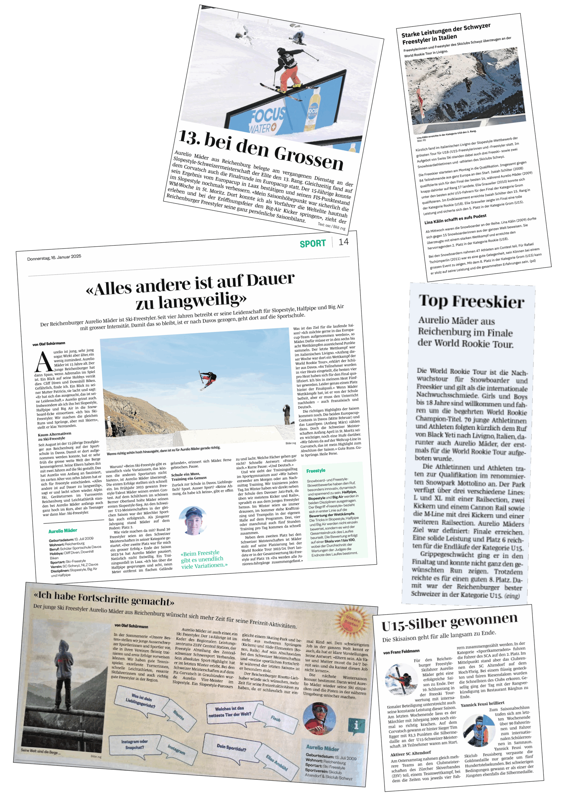 Zeitungsberichte